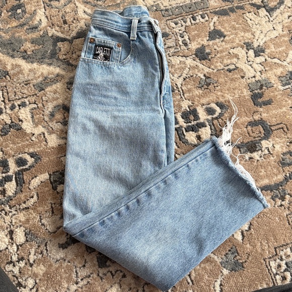 carletti Denim - Caretti Vintage Light Blue Denim Jeans
